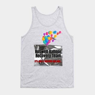 Roswell Balloon Recovery Team Tank Top